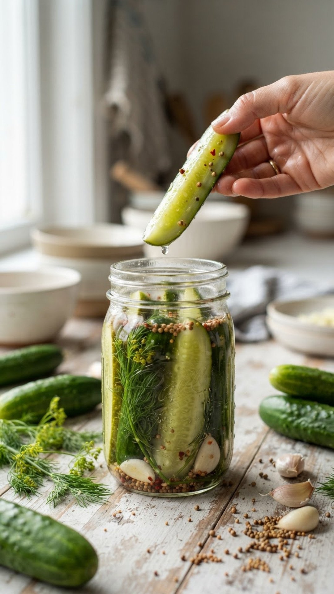 The Ultimate Easy Refrigerator Pickle Recipes for Crispy, Tangy Delights 4 Easy Homemade Dill Refrigerator Pickles Preparation