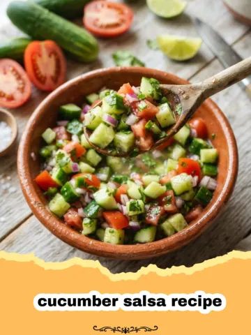 Refreshing and Zesty Cucumber Salsa Recipe
