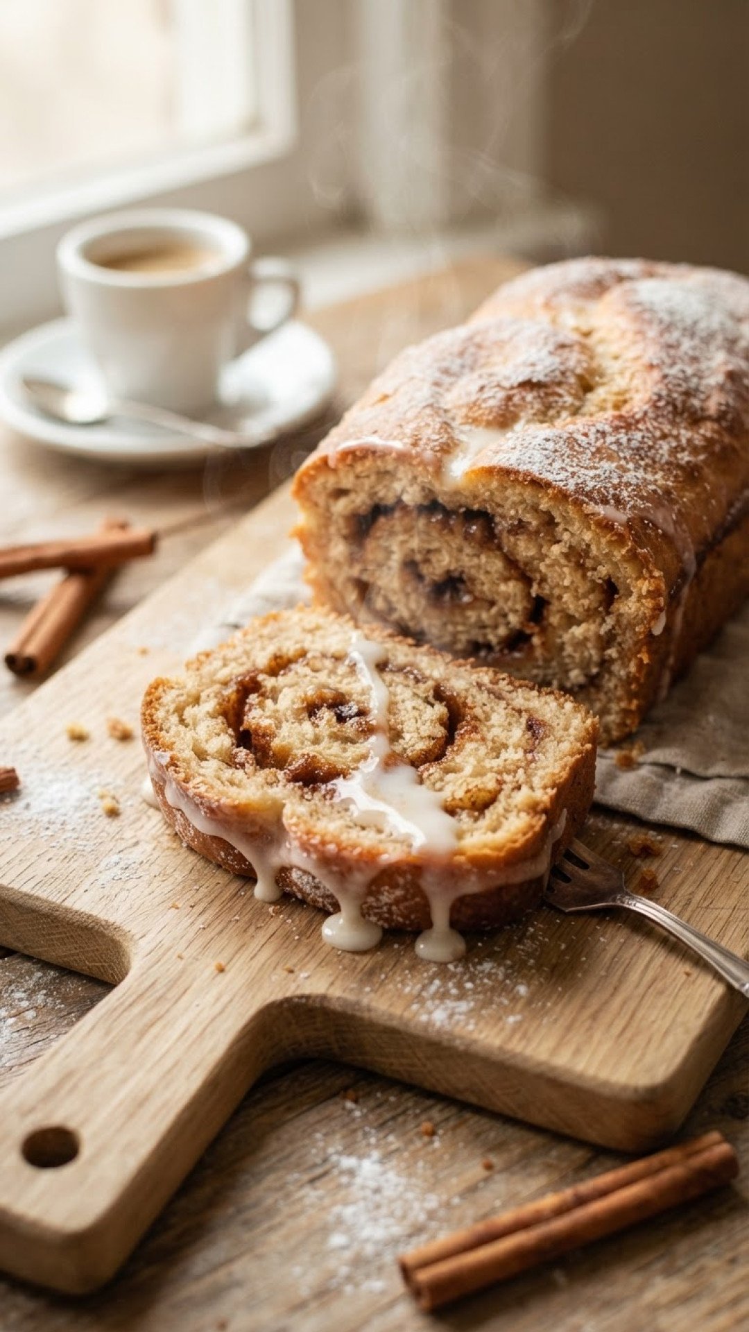 Heavenly Cinnamon Swirl Sweet Bread Preparation