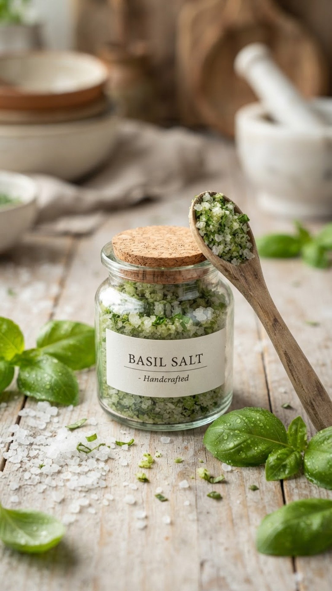 Unlock Peak Flavor: Your Guide to the Best Homemade Basil Salt 4 Homemade Basil Salt Preparation