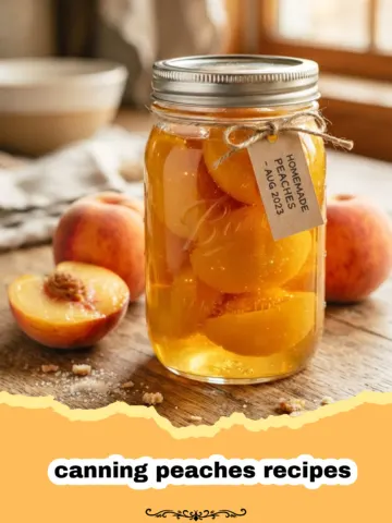 The Ultimate Guide to Homemade Canned Peaches: A Taste of Summer in a Jar