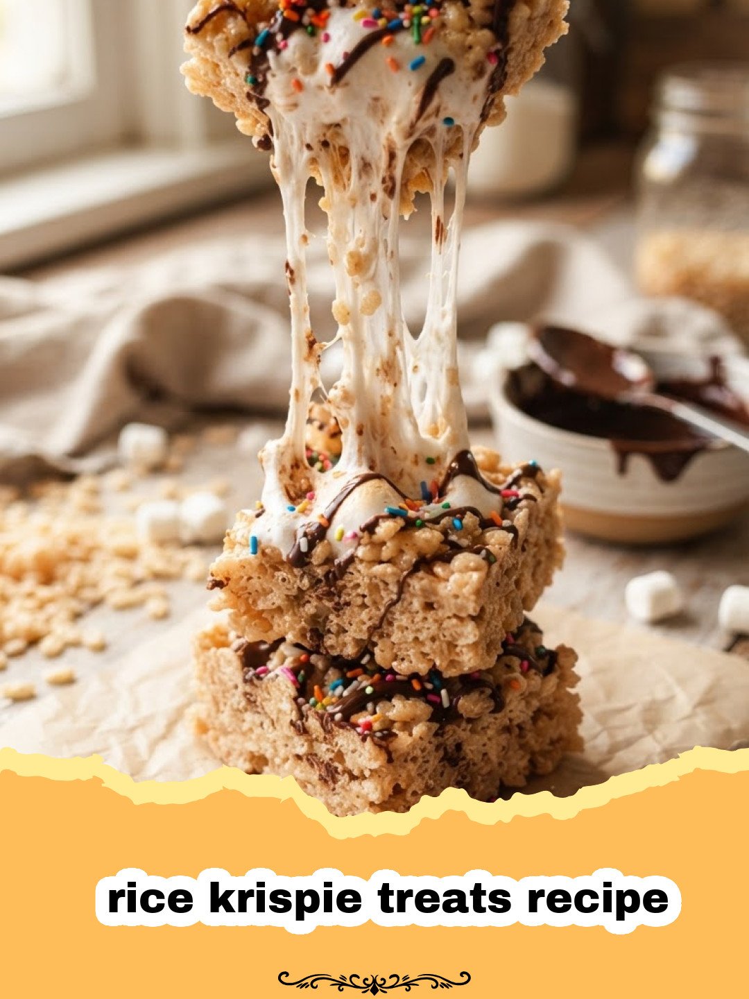 The Ultimate Classic Rice Krispie Treats Recipe: Perfectly Crispy and Chewy 3 rice krispie treats recipe - Close-up of perfectly chewy, golden Rice Krispie treats squares on a cooling rack, ready to be enjoyed.