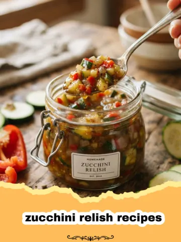 The Ultimate Classic Sweet & Tangy Zucchini Relish Recipe