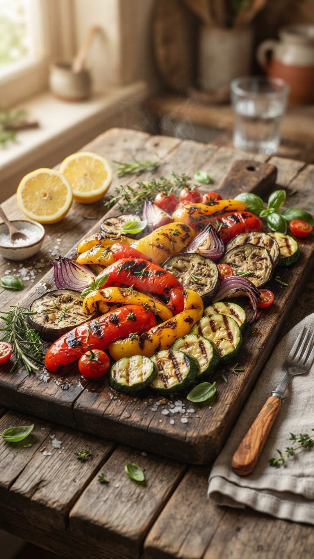 Perfectly Grilled Summer Vegetables Preparation