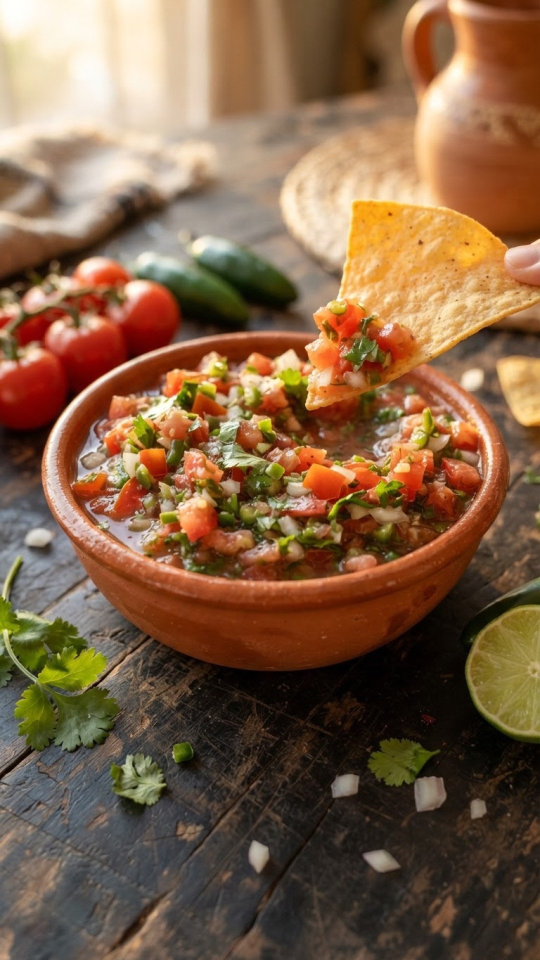 The Ultimate Homemade Fresh Salsa Preparation