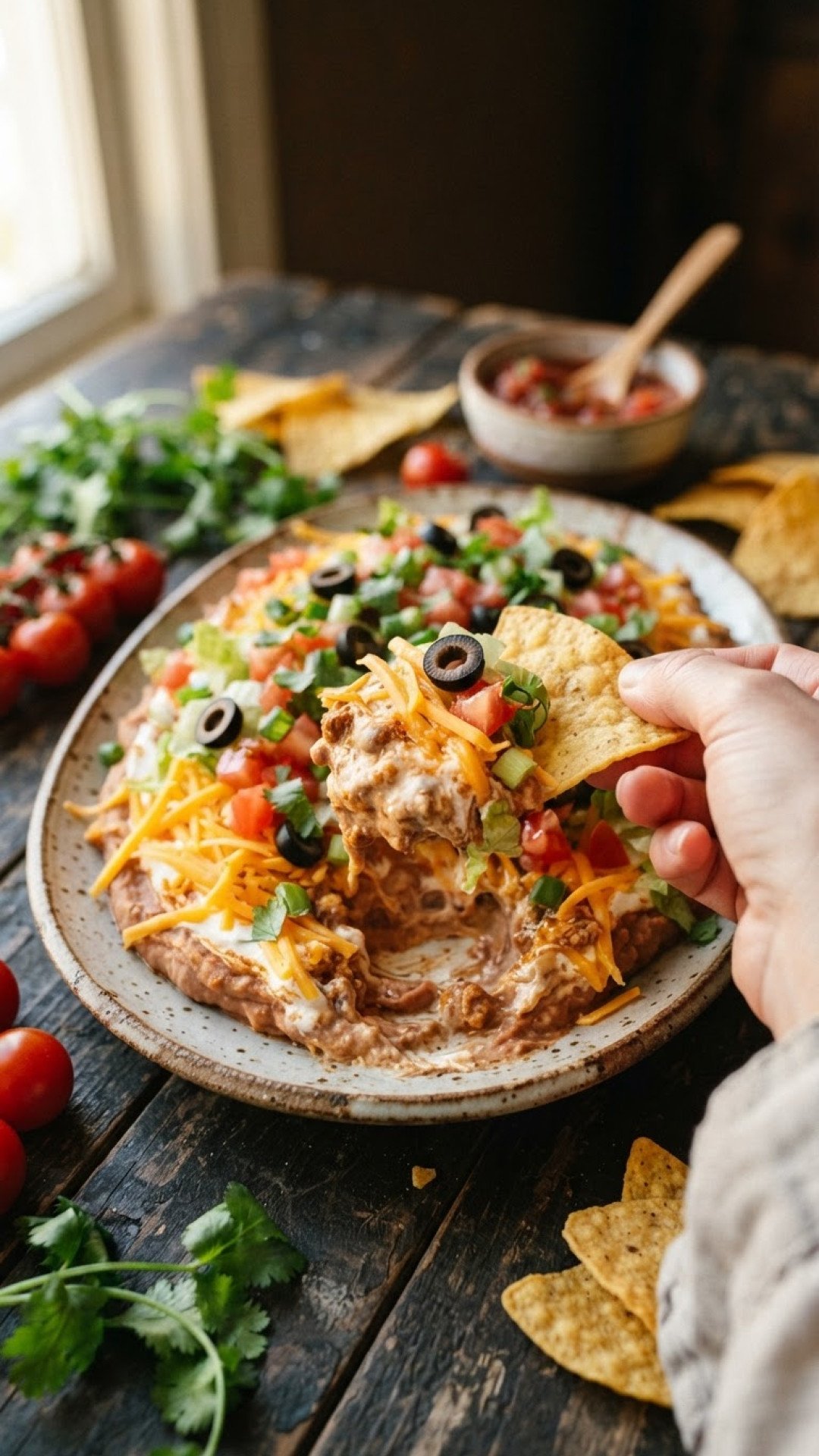 The Ultimate 7-Layer Taco Dip: Your Go-To Party Appetizer! 4 Ultimate 7-Layer Taco Dip Preparation
