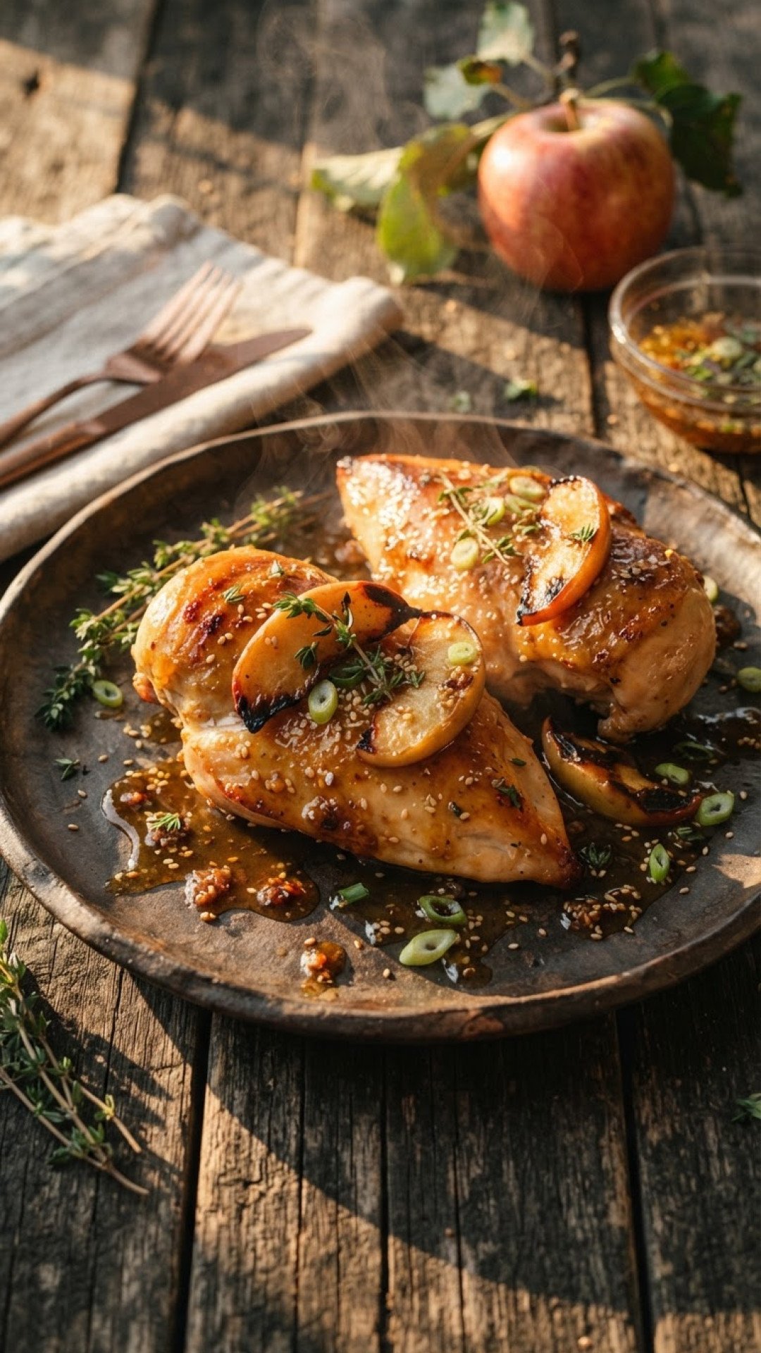 The Ultimate Sweet & Savory Apple Soy Glazed Chicken 4 Apple Soy Glazed Chicken Preparation