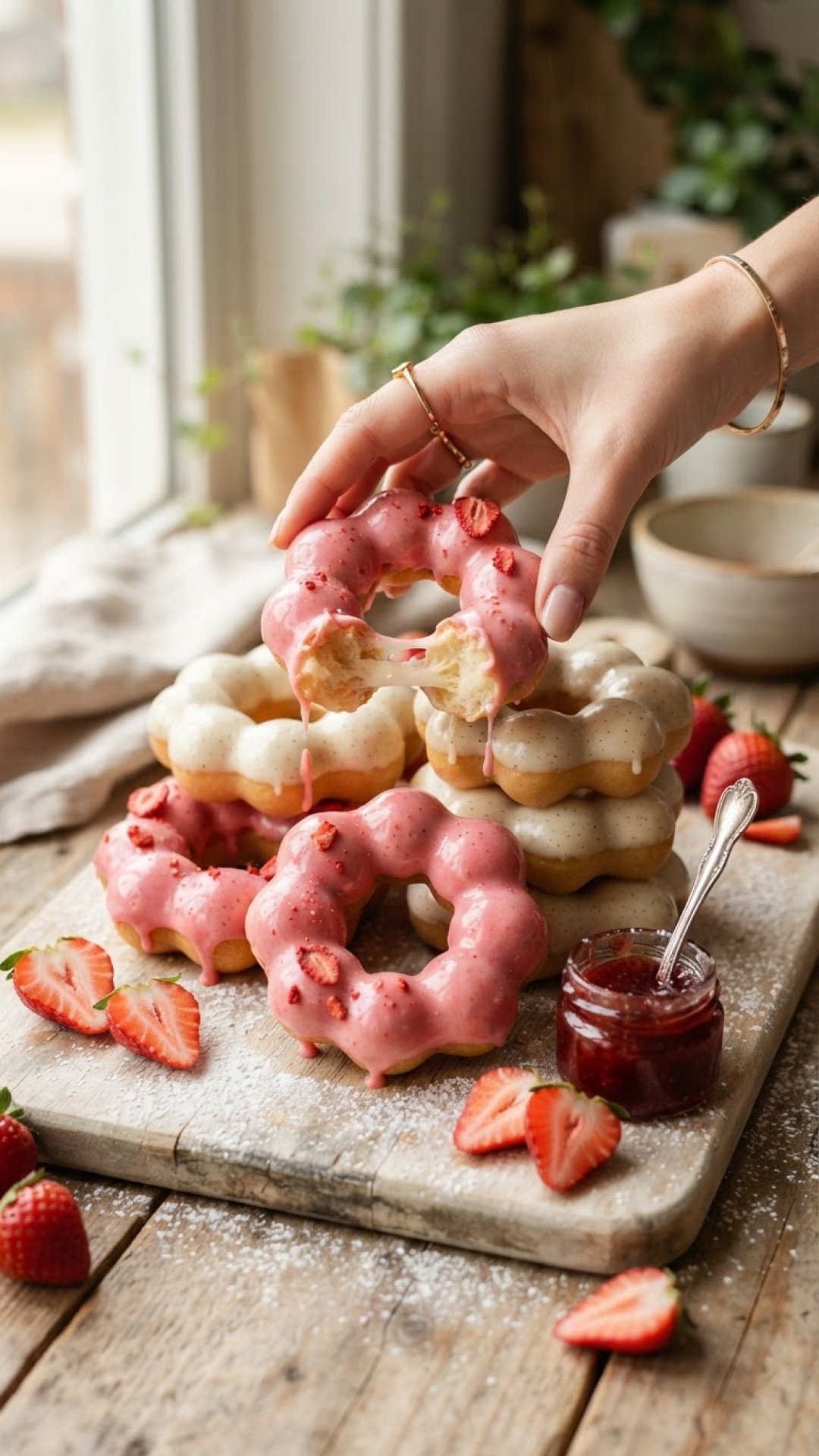 Chewy & Crispy Mochi Donuts Recipe Preparation