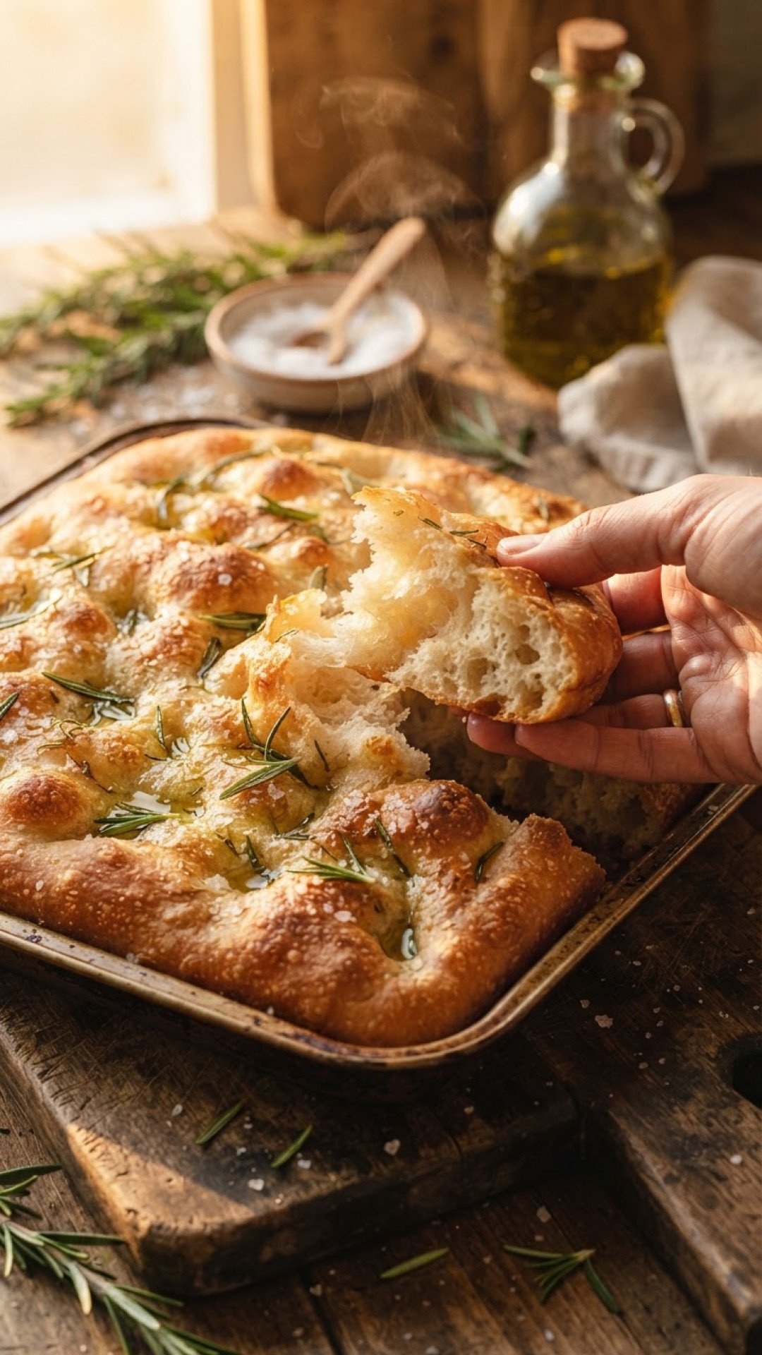 The Ultimate Guide to a Perfect Rosemary Sea Salt Focaccia Bread 4 Classic Rosemary Sea Salt Focaccia Bread Preparation