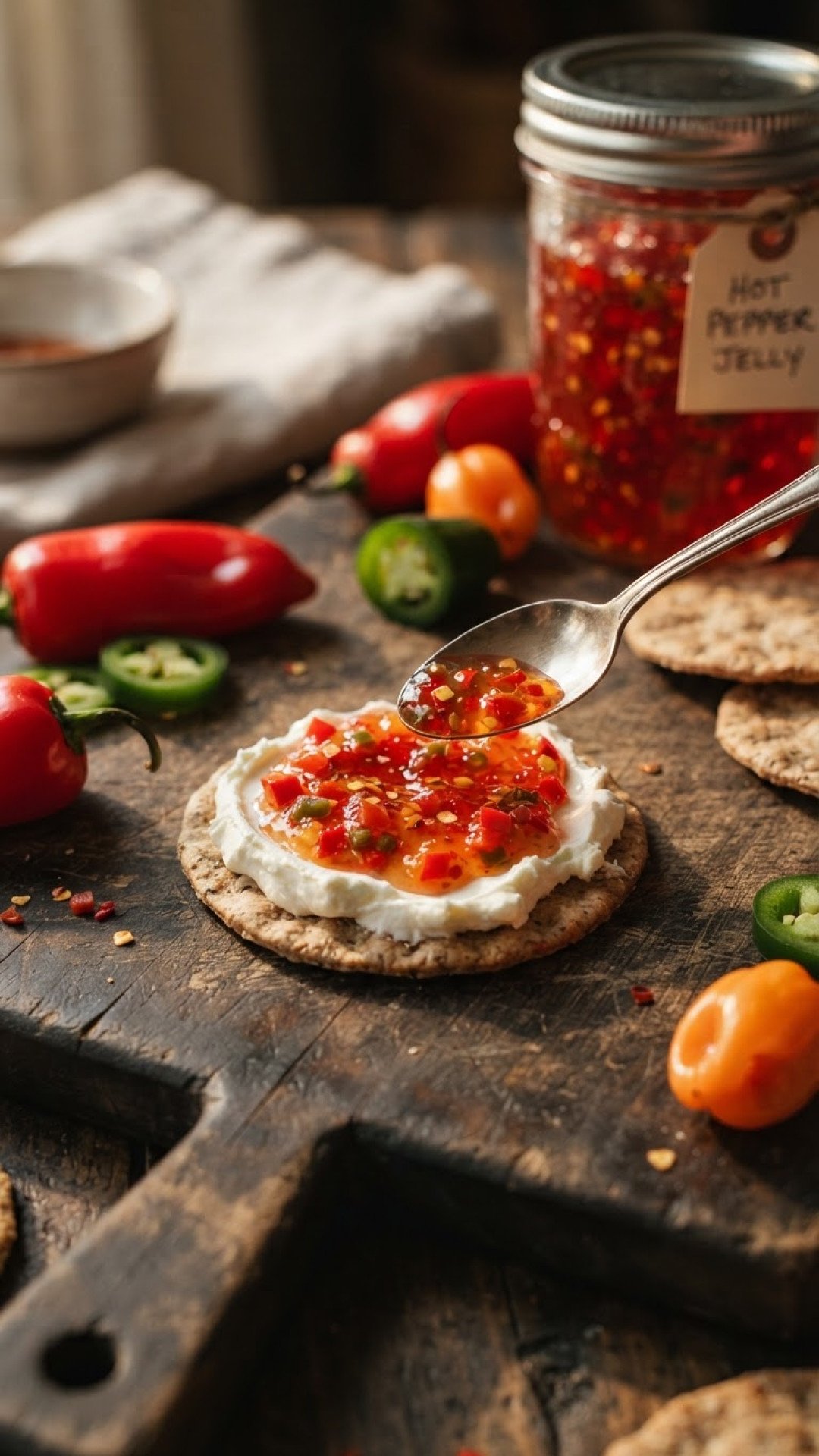 Classic Sweet and Spicy Hot Pepper Jelly Preparation