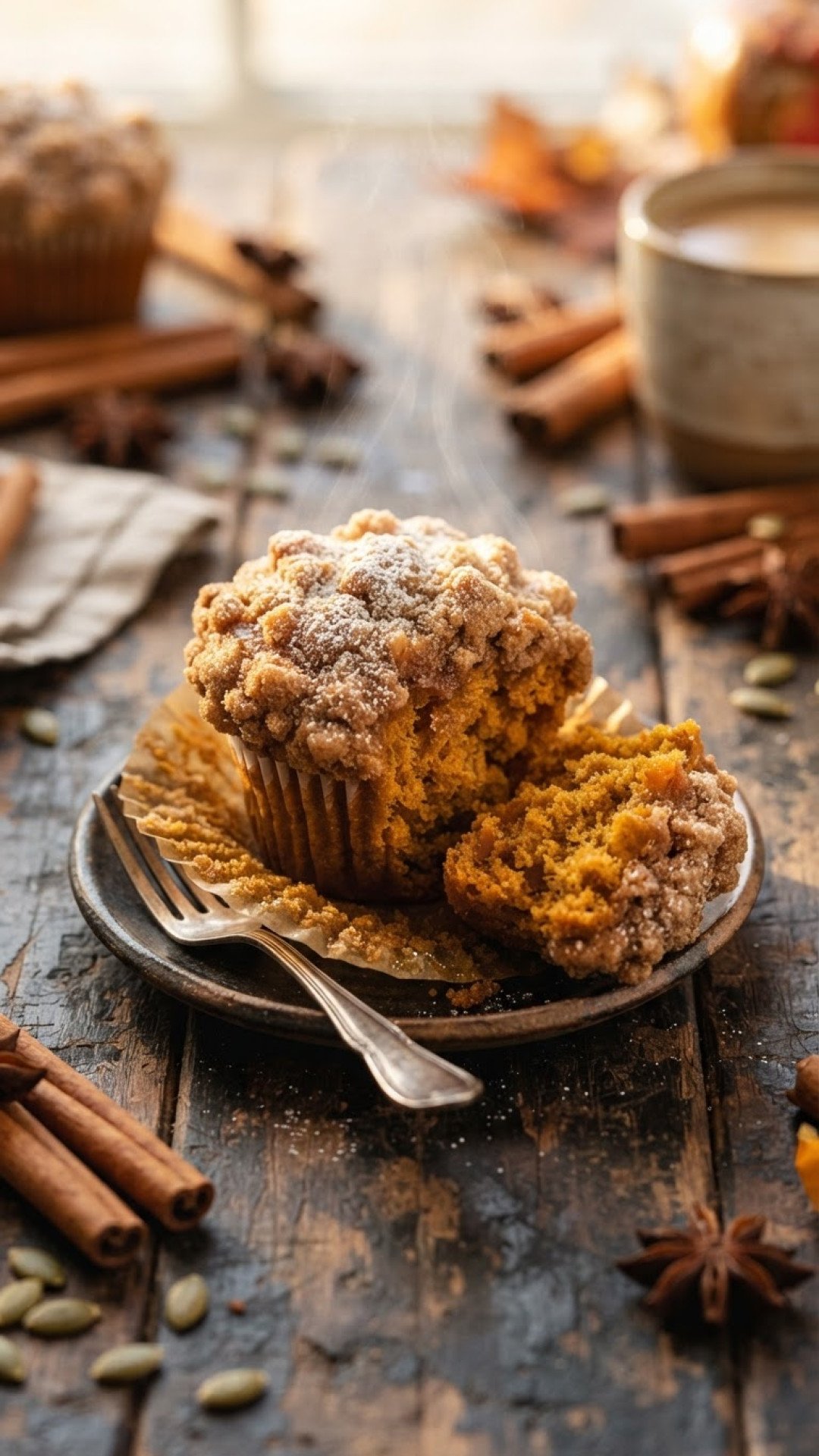 Copycat Panera Caramel Pumpkin Slice Preparation