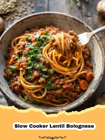 The Ultimate Cozy Slow Cooker Lentil Bolognese for Weeknight Bliss 11 The Ultimate Cozy Slow Cooker Lentil Bolognese for Weeknight Bliss