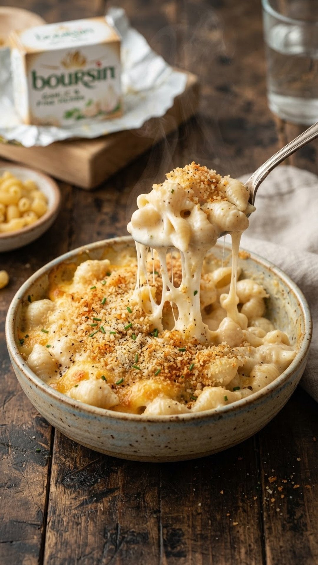 The Ultimate Creamy Boursin Cheese Mac & Cheese: A Gourmet Comfort Food Dream! 4 Creamy Boursin Cheese Mac & Cheese Preparation
