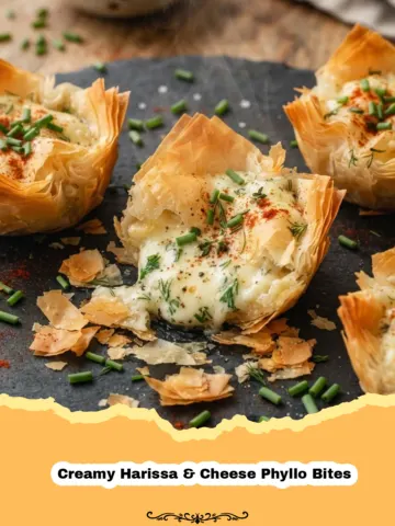Creamy Harissa & Cheese Phyllo Bites: Your New Favorite Party Appetizer