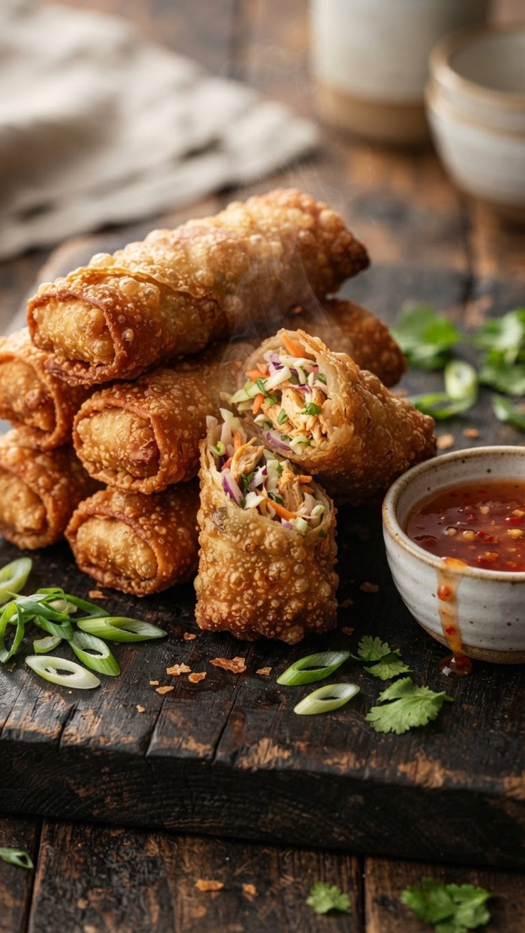 Unlock the Secret to Perfect Crunch: Crispy Rice Paper Egg Rolls You'll Crave! 4 Crispy Rice Paper Egg Rolls Preparation