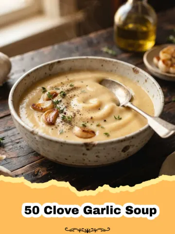 Soul-Soothing 50 Clove Garlic Soup: A Hug in a Bowl 16 Soul-Soothing 50 Clove Garlic Soup: A Hug in a Bowl