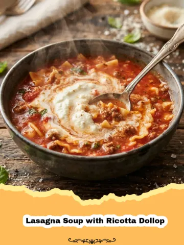 Cozy Comfort in a Bowl: The Ultimate Lasagna Soup with Ricotta Dollop 14 Cozy Comfort in a Bowl: The Ultimate Lasagna Soup with Ricotta Dollop