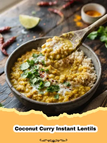 Creamy & Quick: Your New Favorite Coconut Curry Instant Lentils 20 Creamy & Quick: Your New Favorite Coconut Curry Instant Lentils