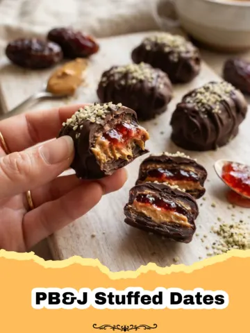 Wholesome Nostalgia: Irresistible PB&J Stuffed Dates