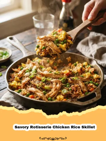 The Ultimate Savory Rotisserie Chicken Rice Skillet: Your New Weeknight Hero 13 The Ultimate Savory Rotisserie Chicken Rice Skillet: Your New Weeknight Hero
