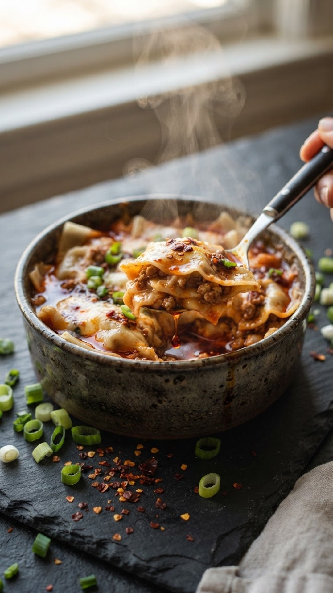 The Ultimate Comfort Fusion: Dumpling Lasagna You Never Knew You Needed 4 Dumpling Lasagna Preparation
