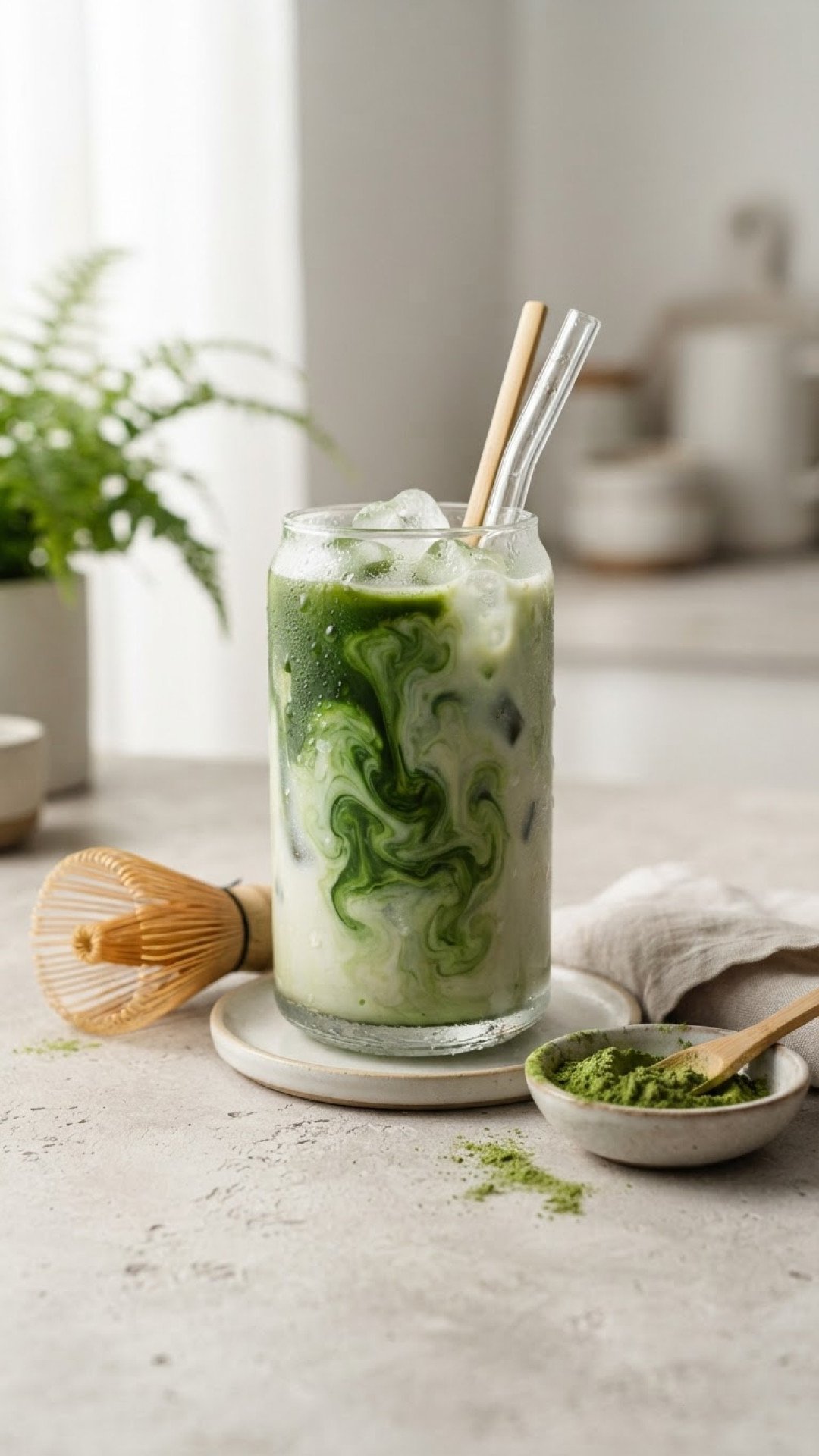 The Ultimate Fluffy Matcha Pancakes: A Sweet Breakfast Journey 2 Fluffy Japanese-Style Matcha Pancakes Preparation