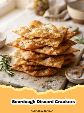 Easy Homemade Sourdough Discard Crackers: The Ultimate Zero-Waste Snack