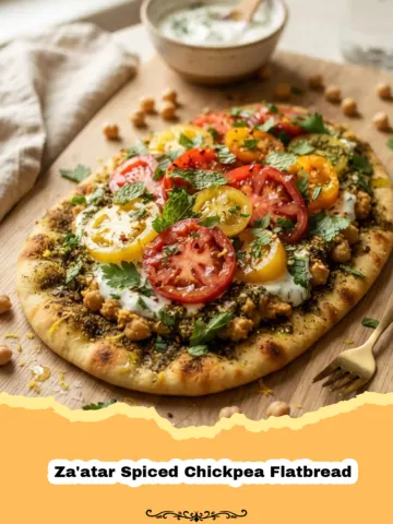 Irresistible Za'atar Spiced Chickpea Flatbread: Your New Mediterranean Favorite 14 Irresistible Za’atar Spiced Chickpea Flatbread: Your New Mediterranean Favorite