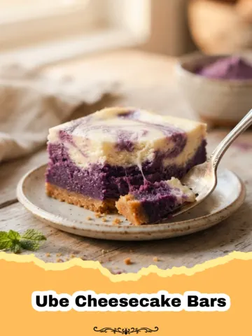 Divine Ube Cheesecake Bars: A Filipino-Inspired Dessert Dream