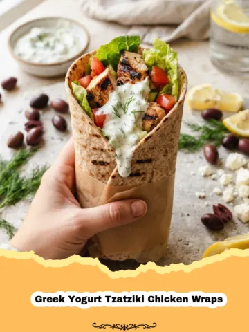 Wholesome & Flavorful: Your Go-To Greek Yogurt Tzatziki Chicken Wraps 15 Wholesome & Flavorful: Your Go-To Greek Yogurt Tzatziki Chicken Wraps