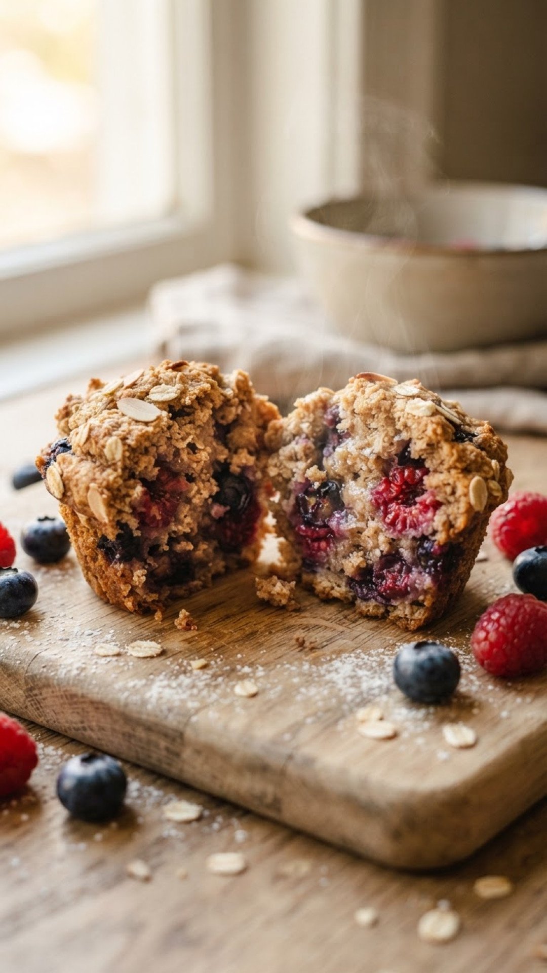 My Go-To Healthy & Delicious Protein Muffins 4 Healthy Protein Packed Berry Muffins Preparation