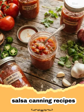 The Ultimate Zesty Garden-Fresh Salsa Canning Recipes