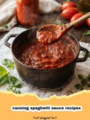 The Ultimate Guide to Canning Homemade Spaghetti Sauce: Preserve Summer’s Flavor All Year Round