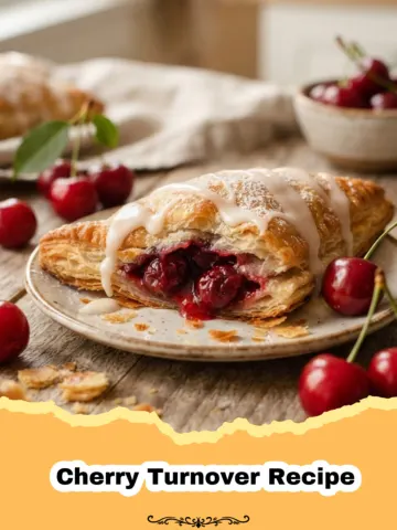 Flaky, Sweet, and Oh-So-Delicious: The Ultimate Homemade Cherry Turnover