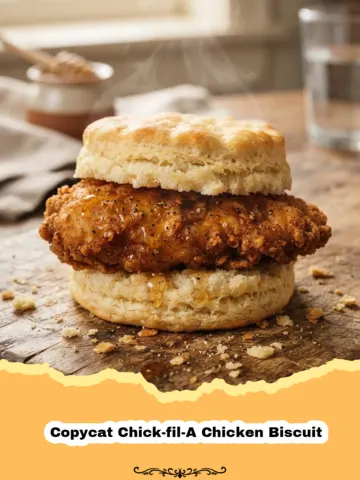 The Ultimate Homemade Copycat Chick-fil-A Chicken Biscuit Recipe