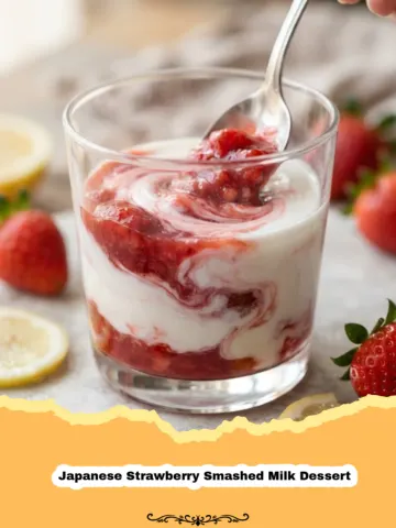 The Ultimate Japanese Strawberry Smashed Milk Dessert: A Taste of Spring