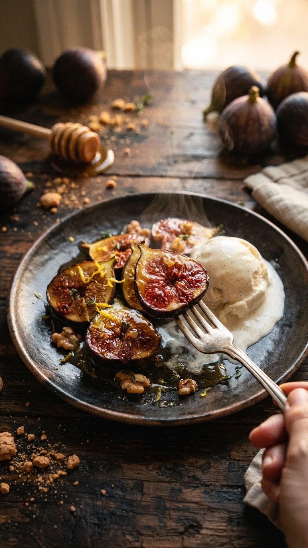 Honey-Baked Fresh Fig & Ricotta Crostata: A Sweet Summer Dream 4 Honey-Baked Fresh Fig & Ricotta Crostata Preparation