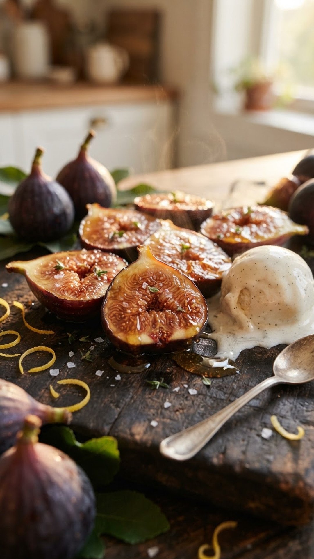 A Taste of Summer: Honey-Glazed Balsamic Figs with Creamy Mascarpone 4 Honey-Glazed Balsamic Figs with Creamy Mascarpone Preparation