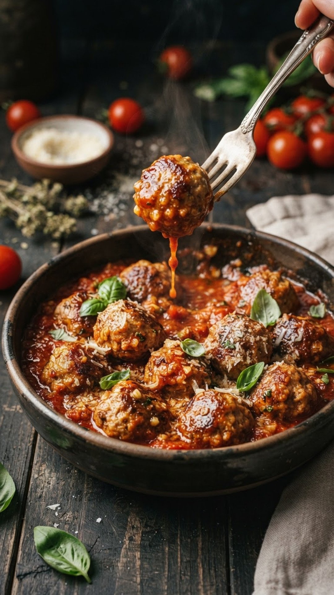 Juicy & Flavorful Baked Turkey Meatballs Preparation