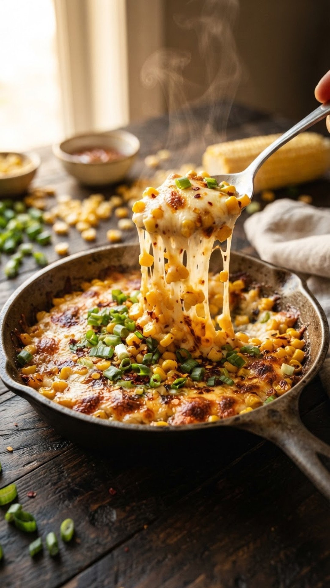 A Heavenly Delight: The Ultimate Korean Corn Cheese Skillet Recipe 4 Korean Corn Cheese Skillet Preparation