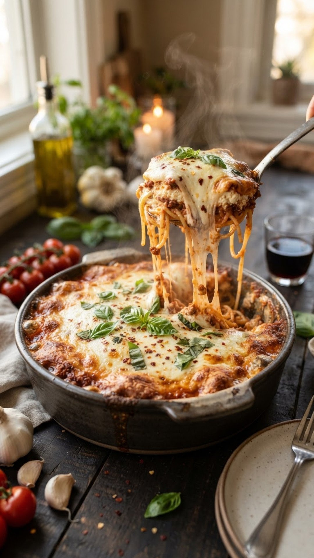 Million Dollar Spaghetti: The Ultimate Baked Comfort Food Recipe 4 Million Dollar Spaghetti Preparation