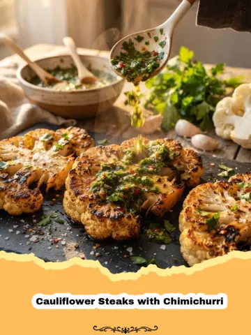 The Ultimate Guide to Perfectly Roasted Cauliflower Steaks with Zesty Chimichurri