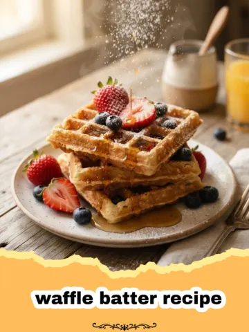 The Secret to Perfect Waffles: My Go-To Crispy & Fluffy Batter Recipe 11 The Secret to Perfect Waffles: My Go-To Crispy & Fluffy Batter Recipe