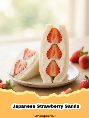 The Dreamy Japanese Strawberry Sando: A Sweet & Simple Delicacy