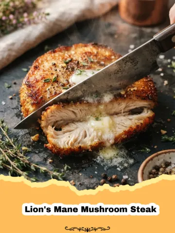 The Ultimate Pan-Seared Lion’s Mane Mushroom Steak: A Culinary Revelation