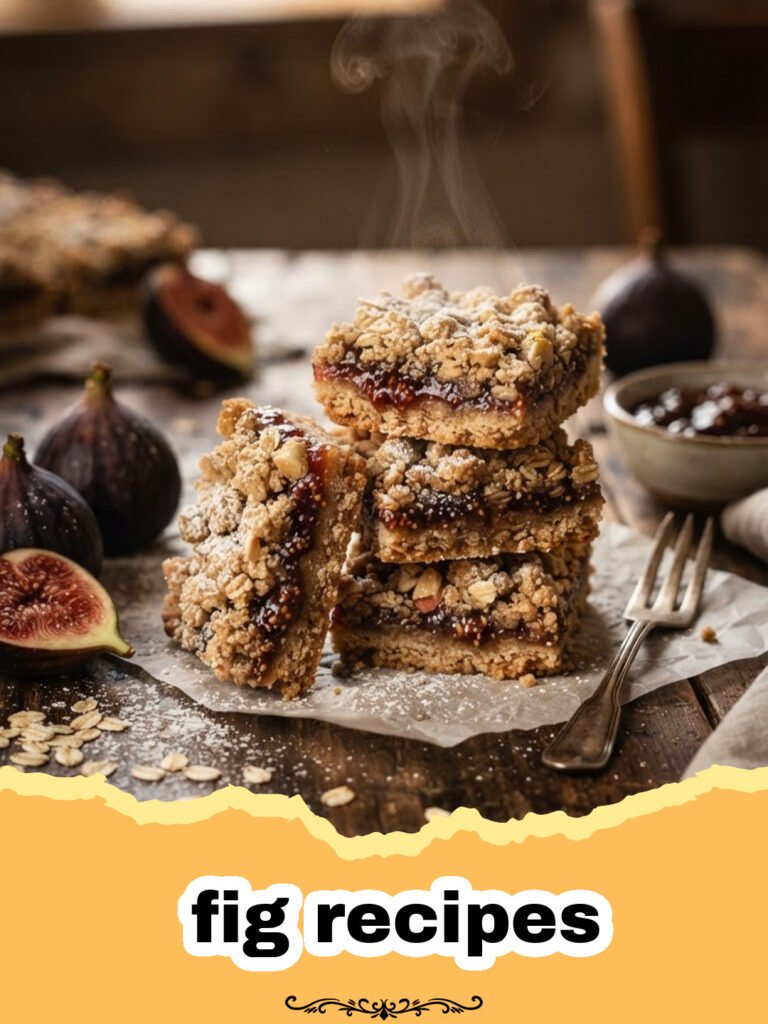 fig recipes - A beautiful Honey-Roasted Fig and Goat Cheese Tart on a wooden board sprinkled with thyme.