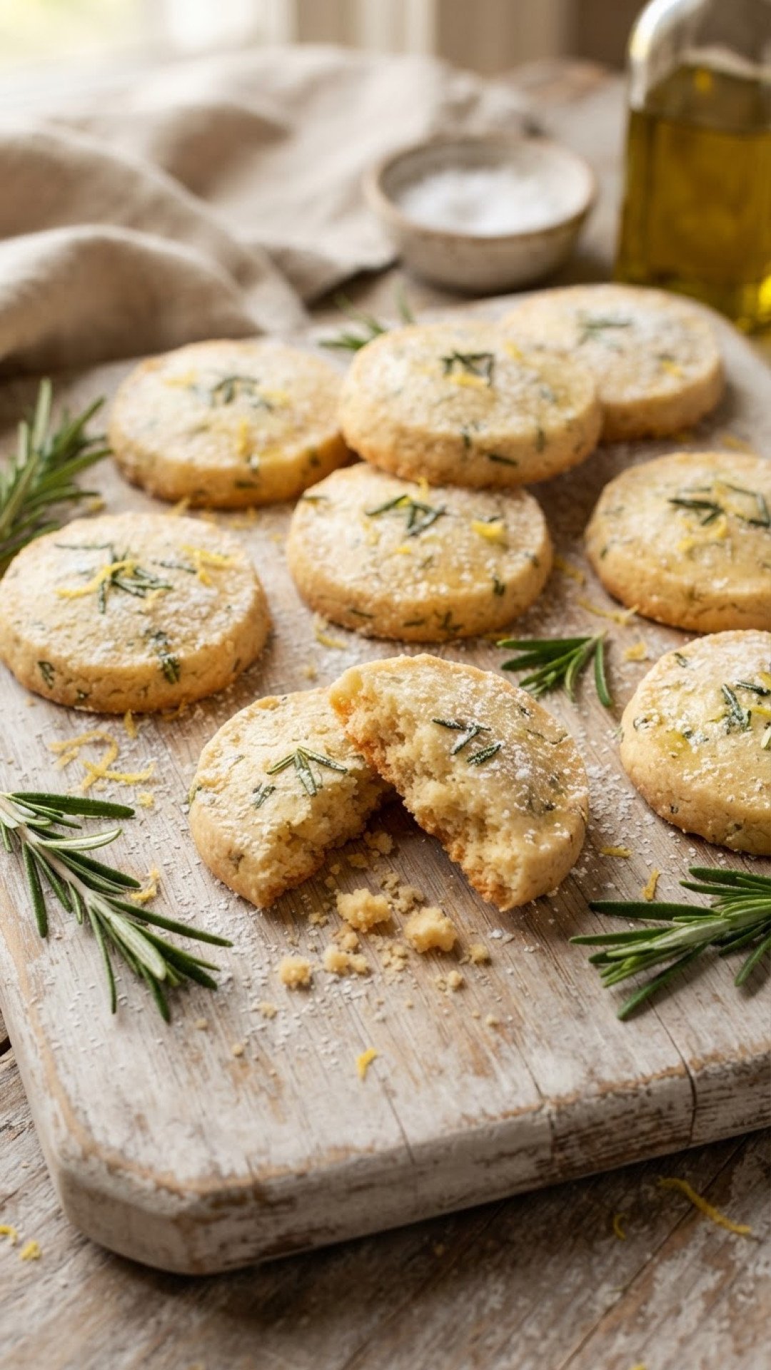 Divine Savory-Sweet: The Ultimate Rosemary Olive Oil Shortbread Recipe 4 Rosemary Olive Oil Shortbread Preparation