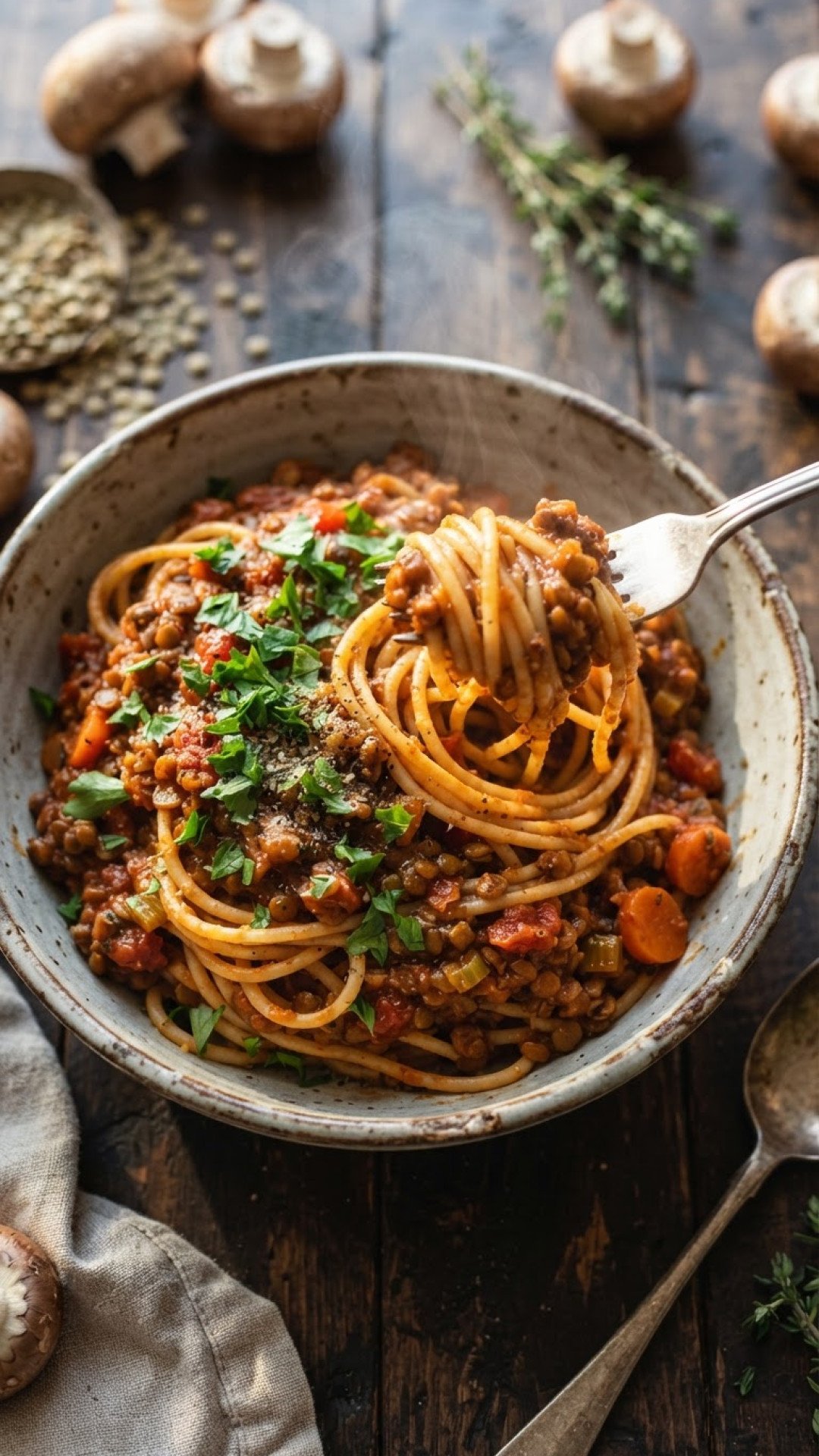 The Ultimate Cozy Slow Cooker Lentil Bolognese for Weeknight Bliss 4 Slow Cooker Lentil Bolognese Preparation