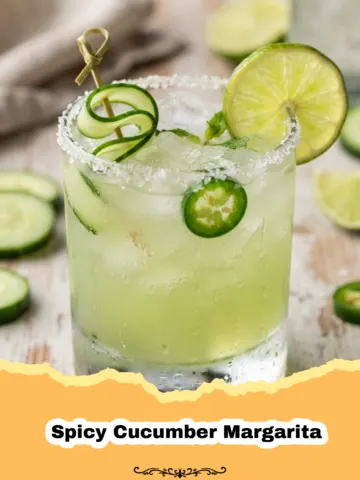 Cool Down with a Kick: The Best Spicy Cucumber Margarita Recipe