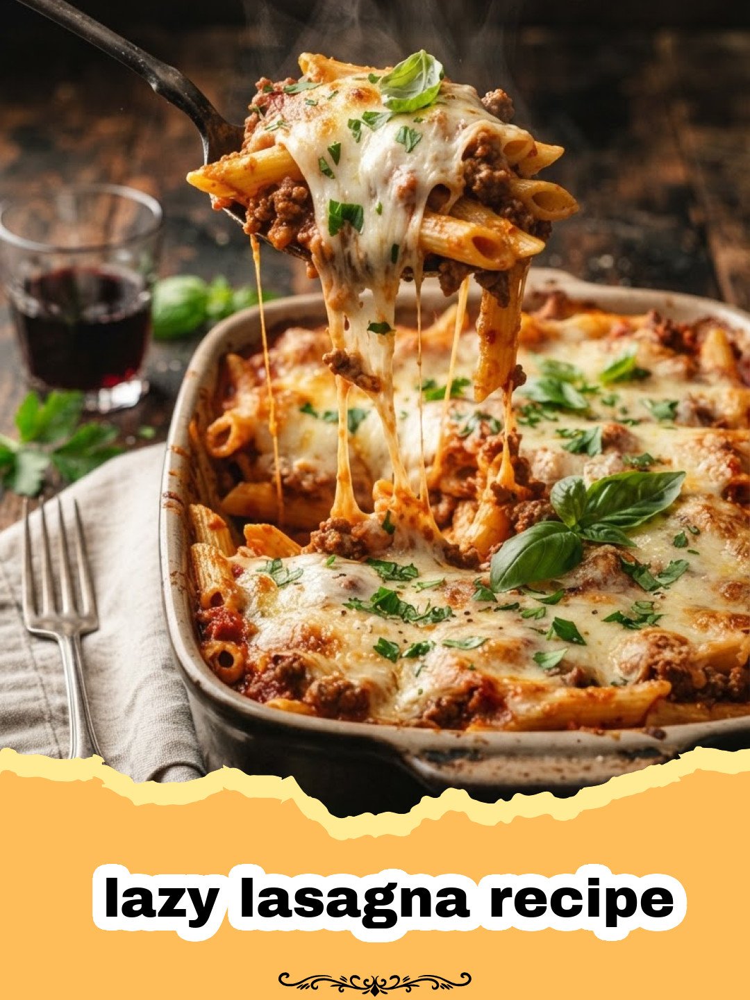 The Ultimate 5-Ingredient Lazy Lasagna Preparation